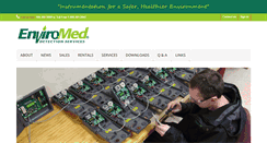 Desktop Screenshot of enviromed.ca